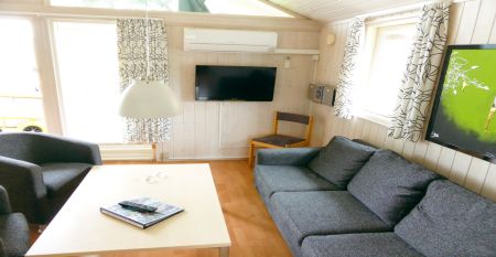 Sport- und Freizeitzentrum Skaerbaek Aussenanlagen und Zugang zu Bungalows