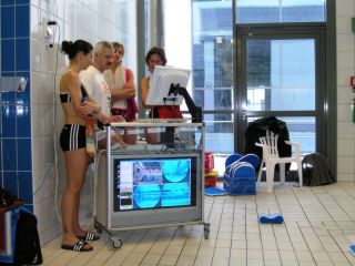 Trainingslager Schwimmen im Sportzentrum in Lindow (Deutschland)